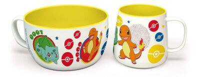 Pokemon breakfast set beker met schaaltje