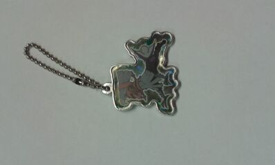 Pokemon Sun and Moon metal keychain serie 2 Silvally type Null