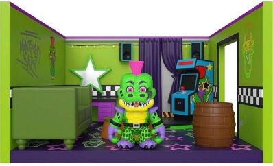 Five Nights at Freddy's snaps playset Gator with Dressing Room