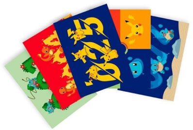 Pokemon ansichtkaarten set