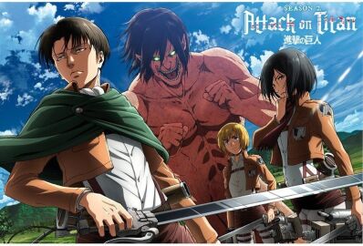 Attack on Titan poster Ready to fight