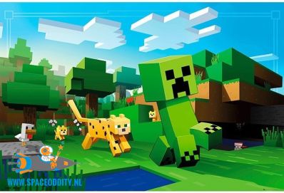 Minecraft poster Ocelot Chase