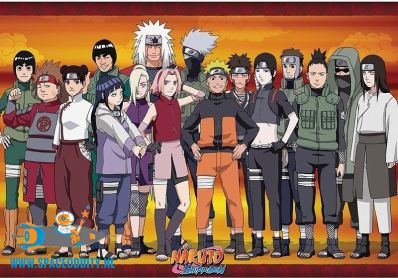 Naruto Shippuden poster Konoha Ninjas