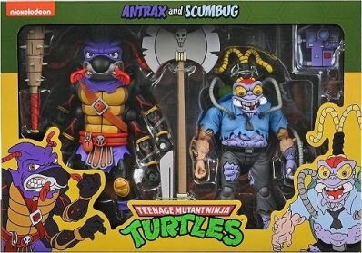 TMNT Turtles actiefiguren Anthrax & Scumbag