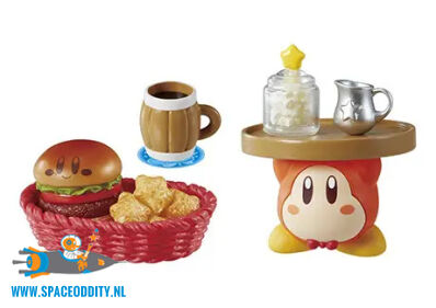 Kirby Re-Ment Kirby's cafe time #5 Hamburger set