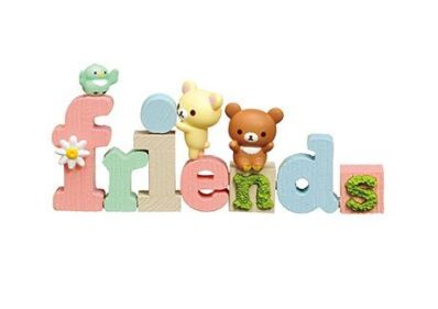 Rilakkuma Re-Ment Collection of Words #2 Friends space oddity amsterdam