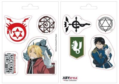 Fullmetal Alchemist stickers