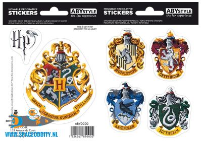Harry Potter stickers Hogwarts Houses