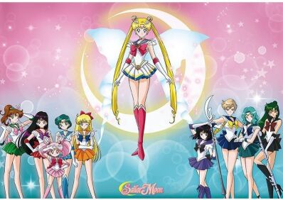 Sailor Moon poster Sailor warriors