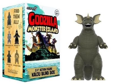 Godzilla Monster Island reaction figuur Baragon 1968