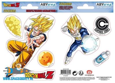 Dragon Ball Z stickers Goku & Vegeta