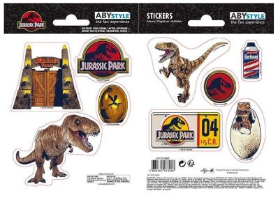 Jurassic Park stickers