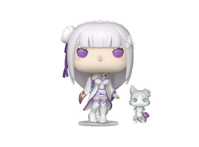 Pop! Animation Re:Zero vinyl figuur Emilia with Puck