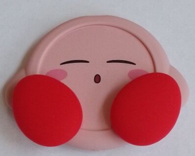 Kirby button met voetjes versie D