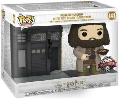 amsterdam-funko-toy-store-Harry Potter Pop! deluxe vinyl figuur Rubeus Hagrid with The Leaky Cauldron