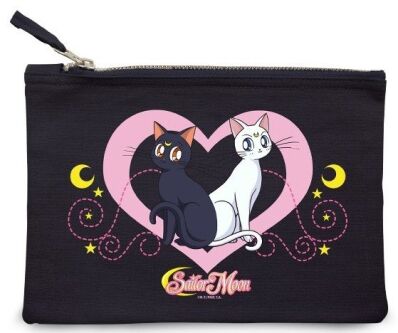 Sailor Moon make-up tasje Luna & Artemis