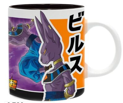Dragon Ball Super beker / mok Beerus vs Goku
