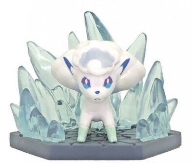 Pokemon Diorama collect Fire & Ice Alolan Vulpix