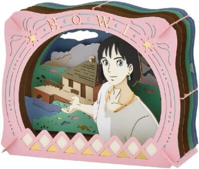 Studio Ghibli Howl's Moving Castle paper theater