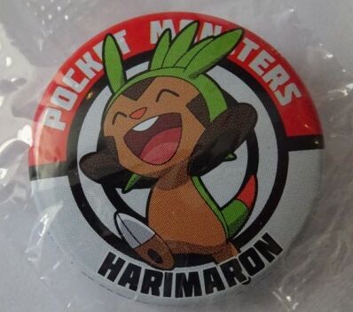 Pokemon button XYZ Chespin