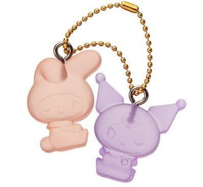 amsterdam-anime-store-Sanrio characters Gummy friends keychain My Melody & Kuromi