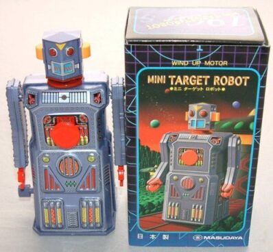 Target Robot met wind-up functie 10 cm