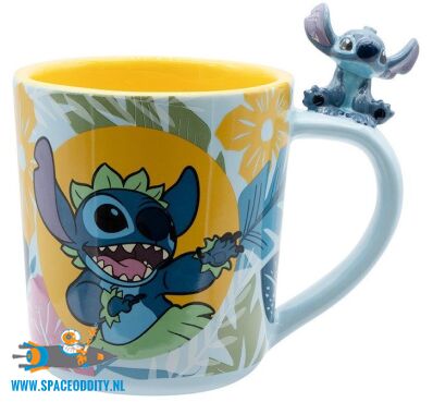 Disney Lilo & Stitch beker/mok 3D Hawaiian Stitch