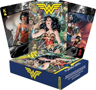 DC Comics playing cards Wonder Woman blauwe verpakking