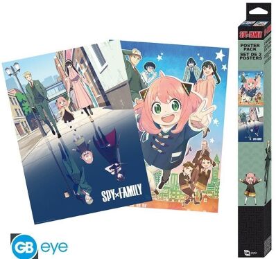 Spy X Family chibi poster set