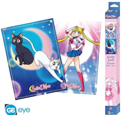 Sailor Moon chibi poster set