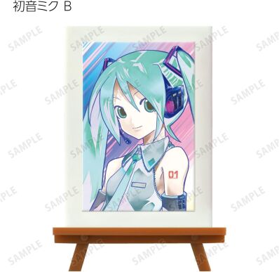 Hatsune Miku trading mini art frame versie E
