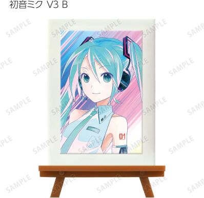 Hatsune Miku trading mini art frame versie F