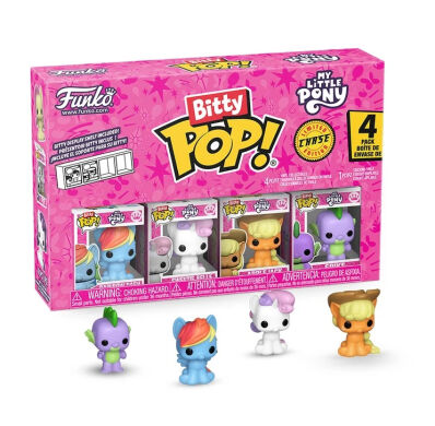 My Little Pony Bitty Pop! set van 4 Rainbow Dash