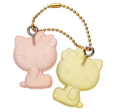 Sanrio characters Gummy friends keychain Hello Kitty & Hello Mimmy