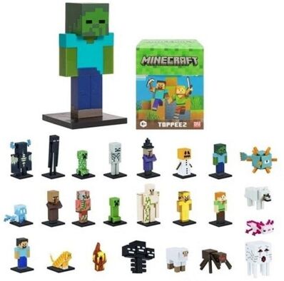 Minecraft blind box 3D toppeez