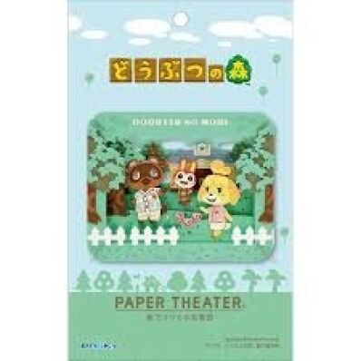 Animal Crossing Paper Theater set van Summer Resident Services