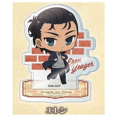 Attack on Titan mini acryl figuur Eren Yeager space oddity amsterdam