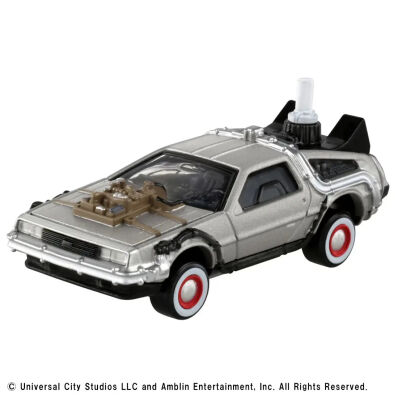 Back to the Future Tomica premium unlimited Time Machine part 3
