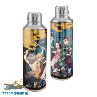 amsterdam-anime-merchandise-te koop-nederland-Demon Slayer metalen water / drinkfles (metal water bottle)