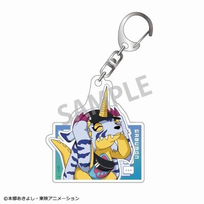 Digimon Adventure sleutelhanger acryl Gabumon