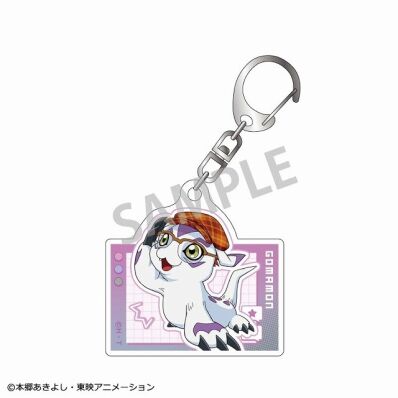 Digimon Adventure sleutelhanger acryl Gomamon
