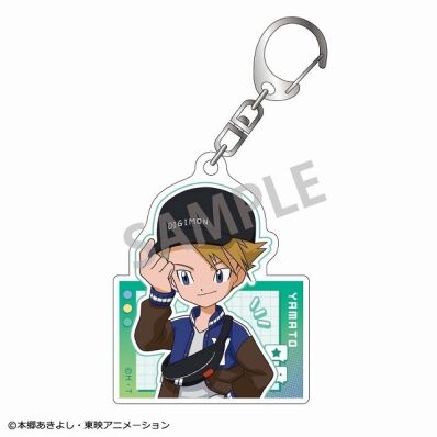 Digimon Adventure sleutelhanger acryl Yamato