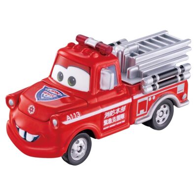 Disney Pixar Cars Tomica Mater Fire truck C 38