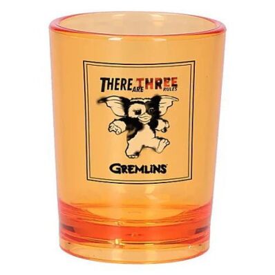 Gremlins miniatuur glaasje oranje