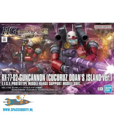 amsterdam-action-figure-toy-store-nederland-Gundam RX-77-02 Guncannon (﻿Cucuru Doan's Island)