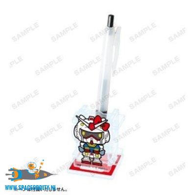 Gundam x Hello Kitty acrylic pen stand