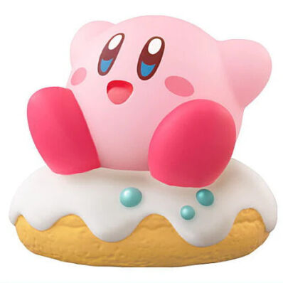 Kirby Friends mini figuur Kirby donut