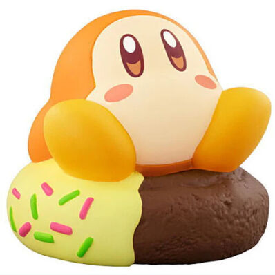 Kirby Friends mini figuur Waddle Dee donut