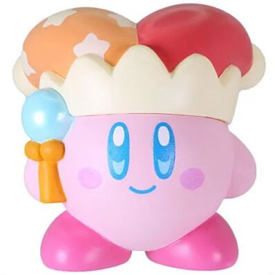 Kirby Muteki Suteki soft vinyl figuur Kirby Beam