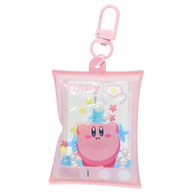 Kirby of the Stars air fluffy sleutelhanger roze
